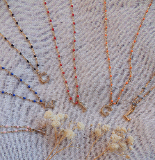 Amour | Collier initiale