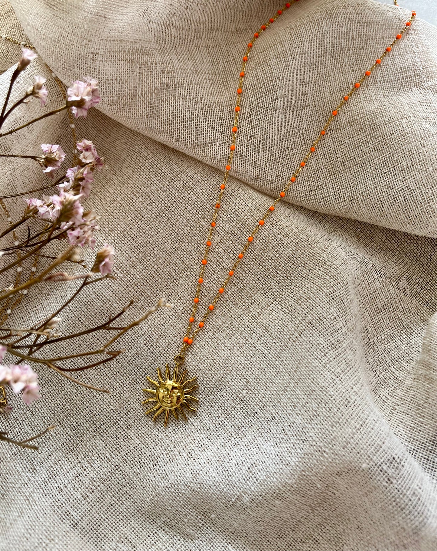 Margaret | Sautoir doré personnalisable