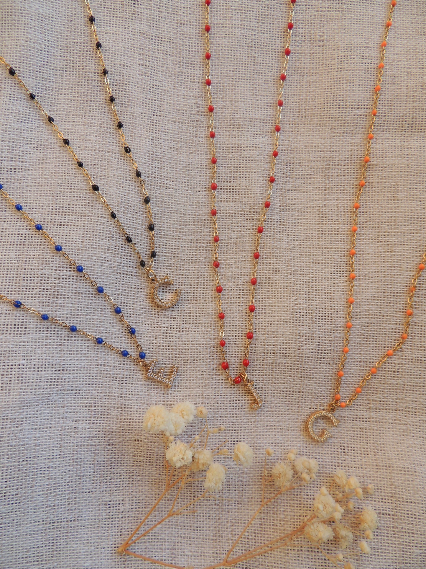 Amour | Collier initiale