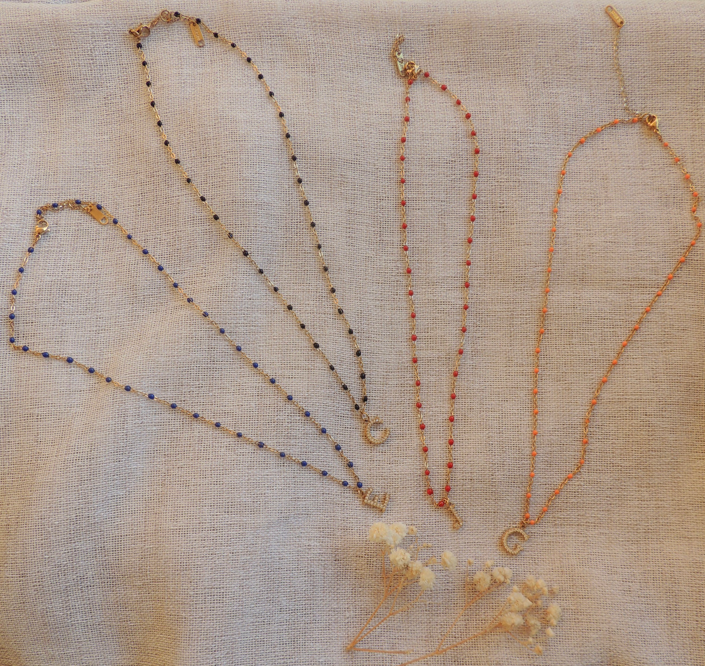 Amour | Collier initiale