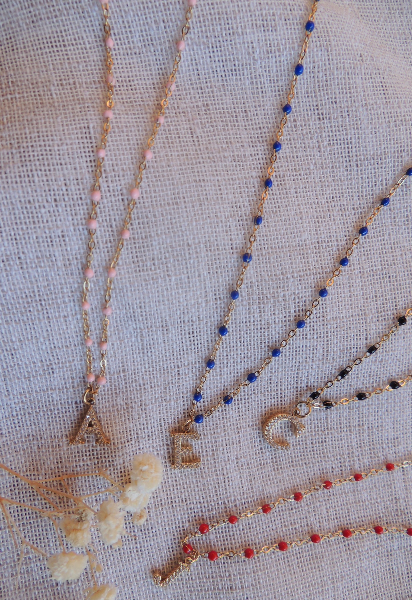 Amour | Collier initiale
