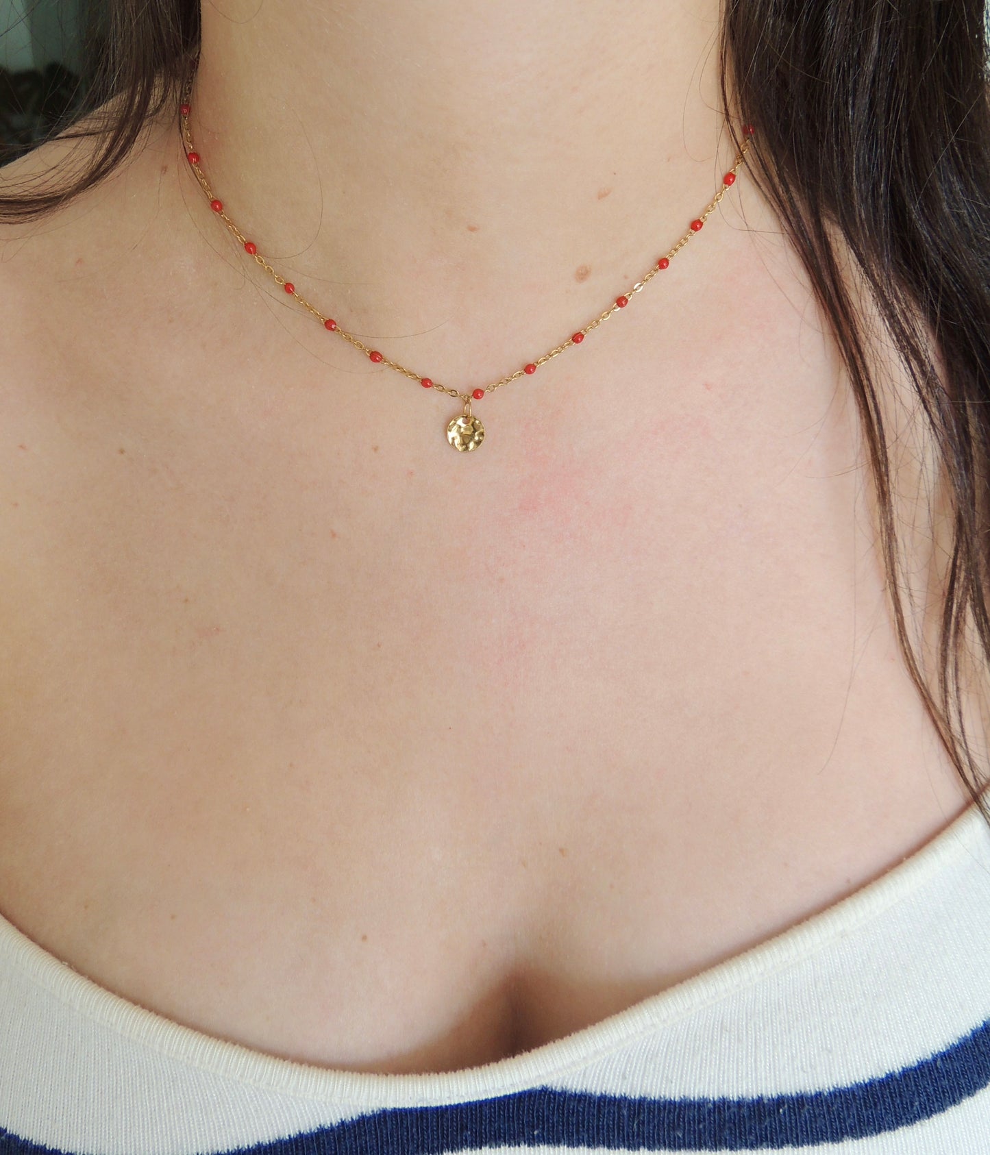 Anna | Collier doré personnalisable