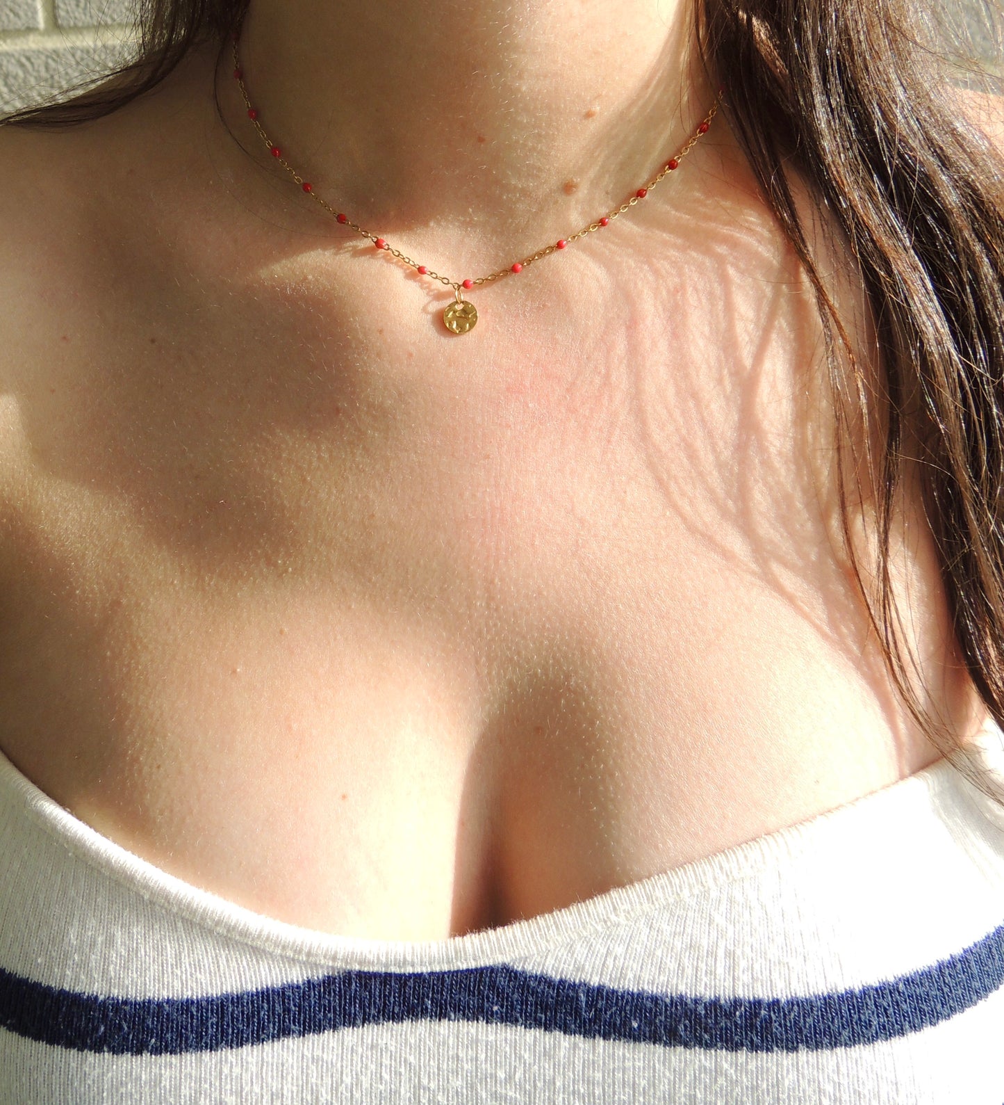 Anna | Collier doré personnalisable