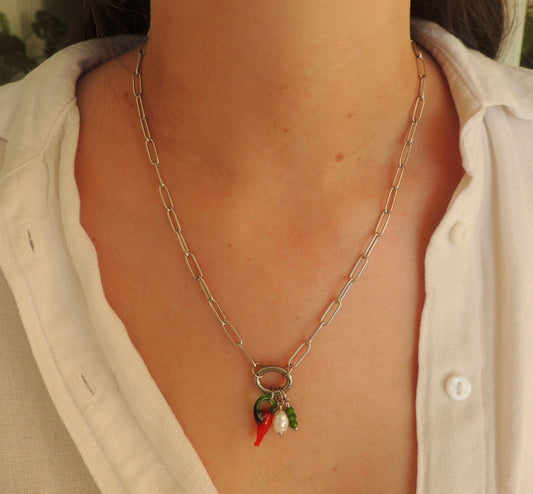 Charlotte | Collier avec breloques