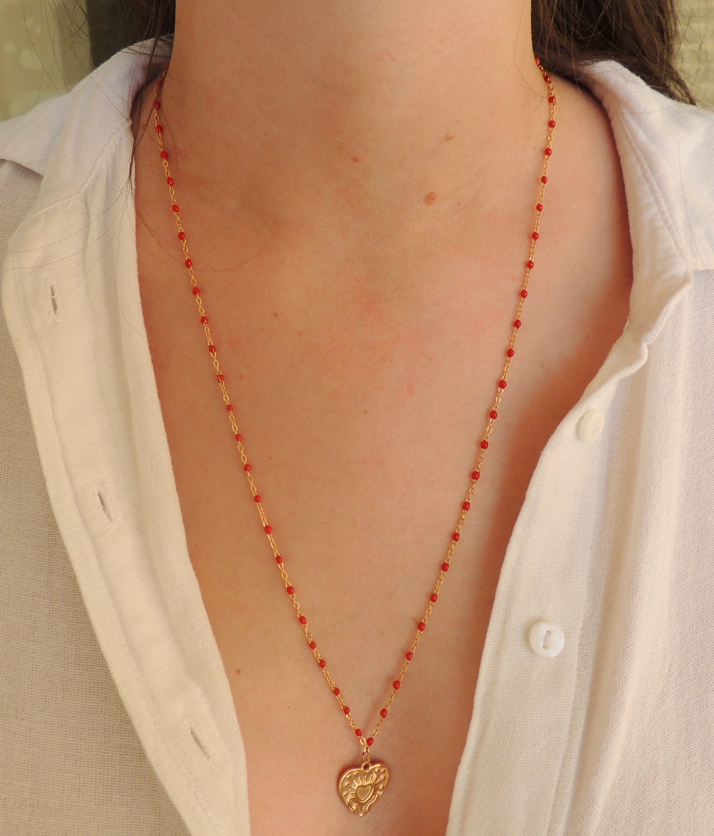 Margaret | Sautoir doré personnalisable