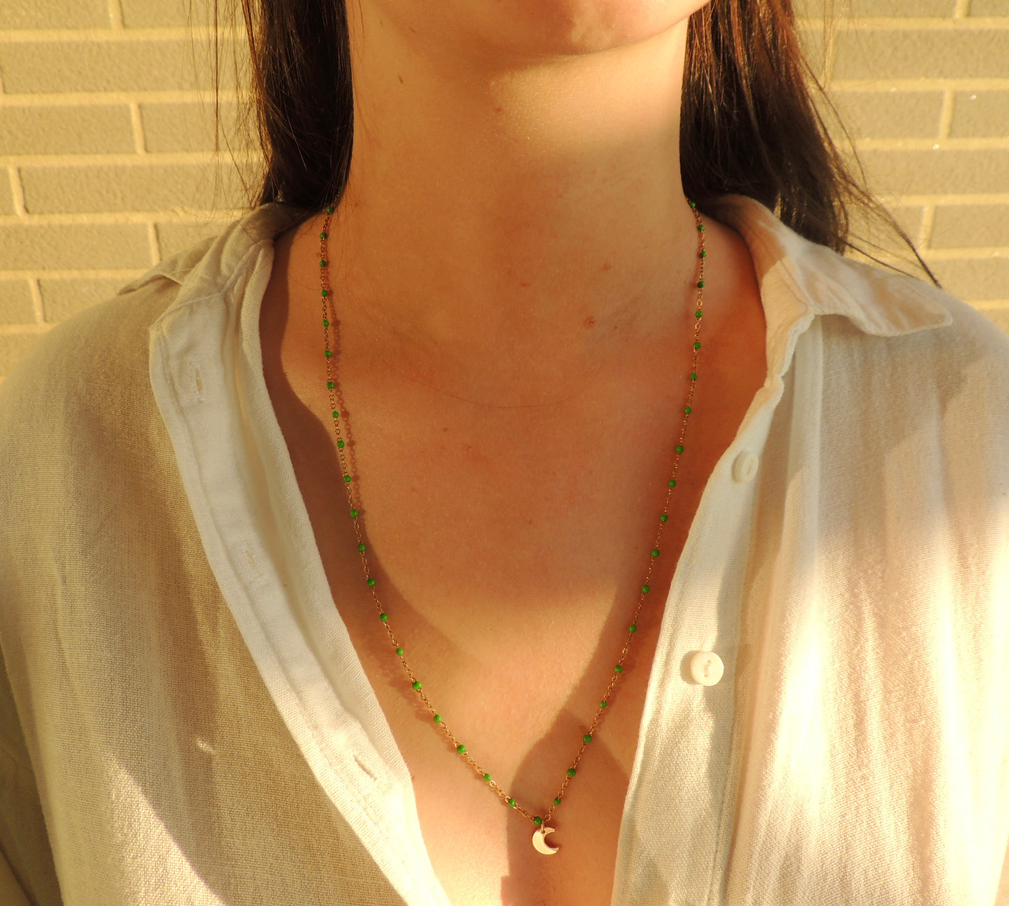 Margaret | Sautoir doré personnalisable