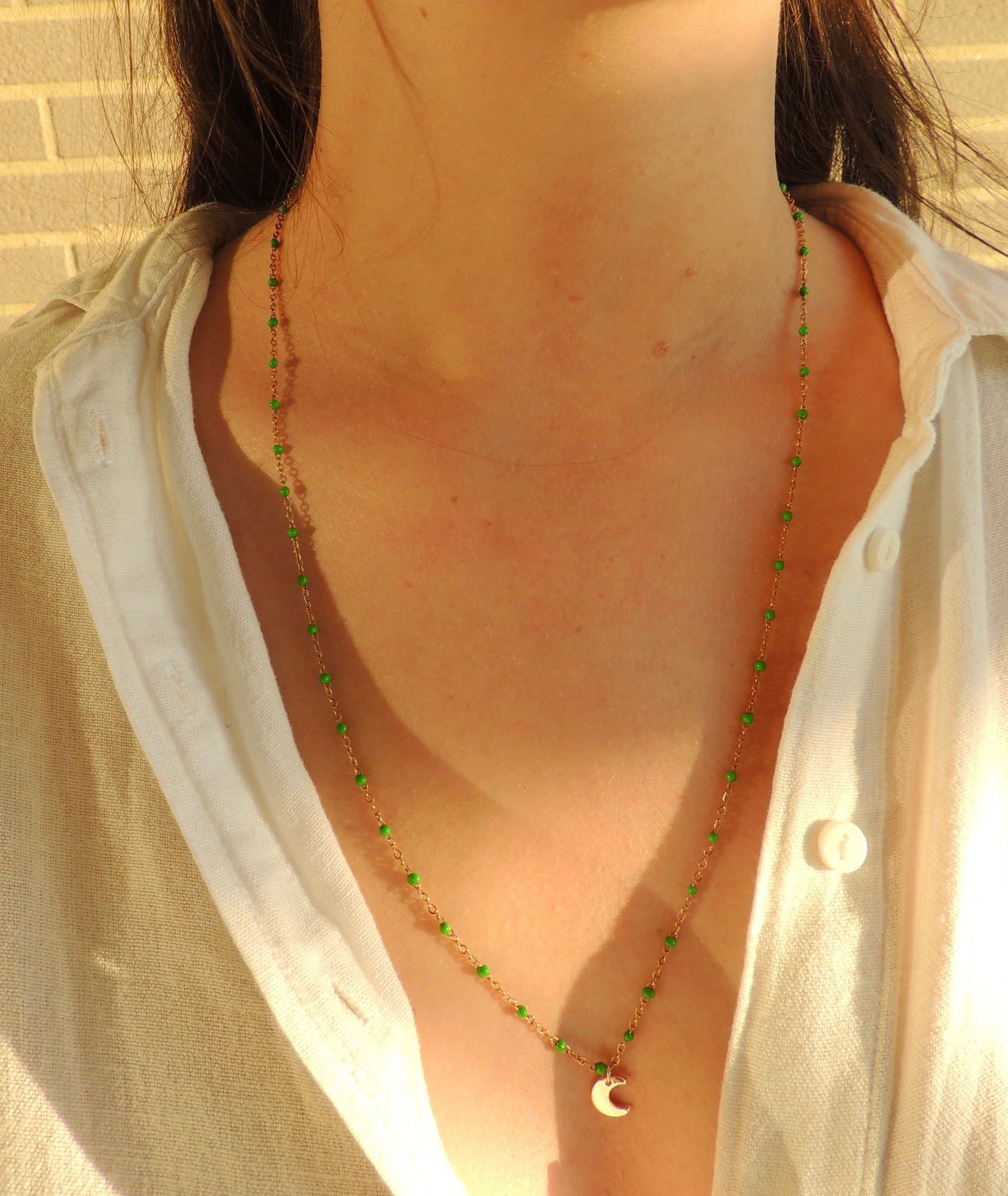 Margaret | Sautoir doré personnalisable