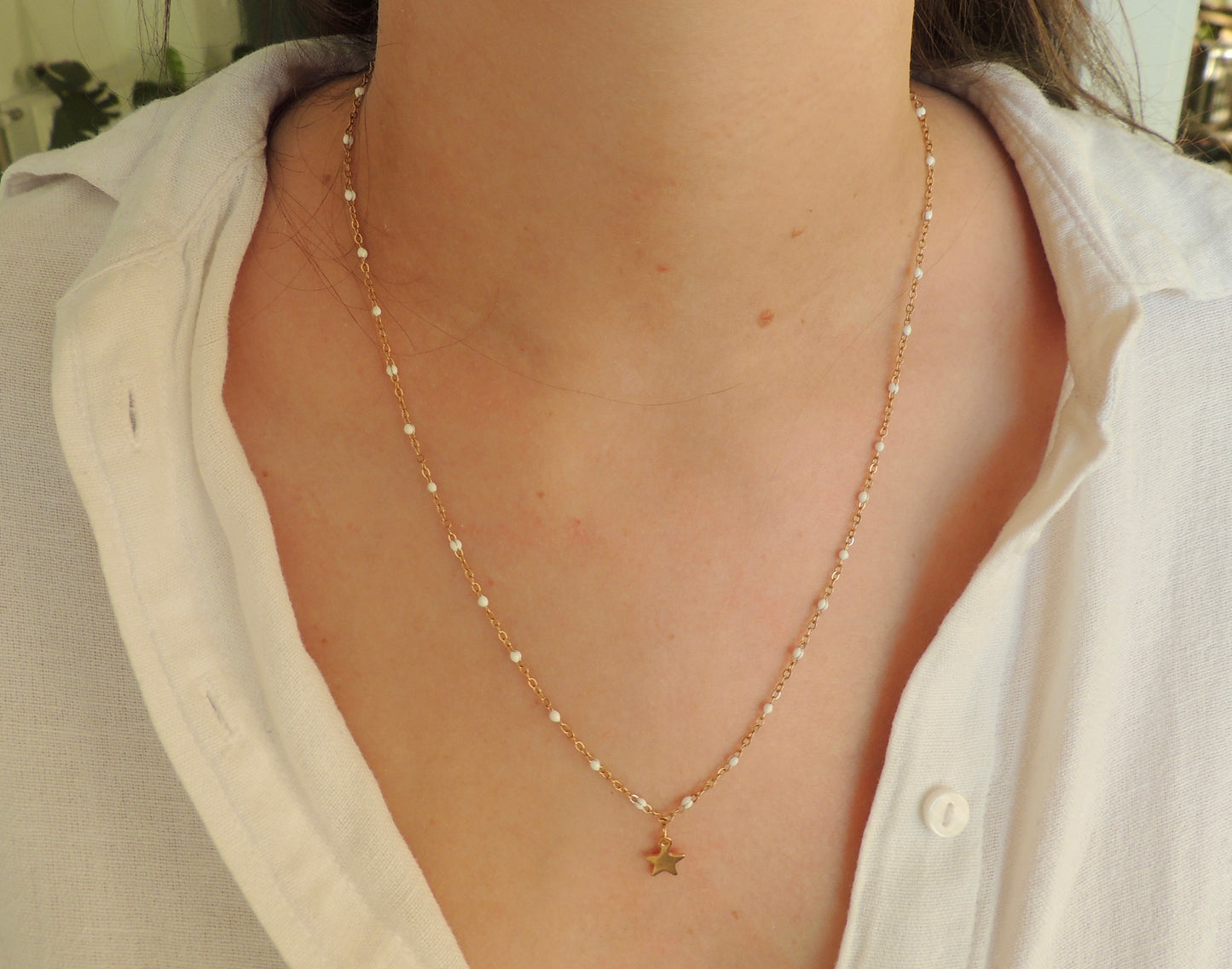 Margaret | Sautoir doré personnalisable