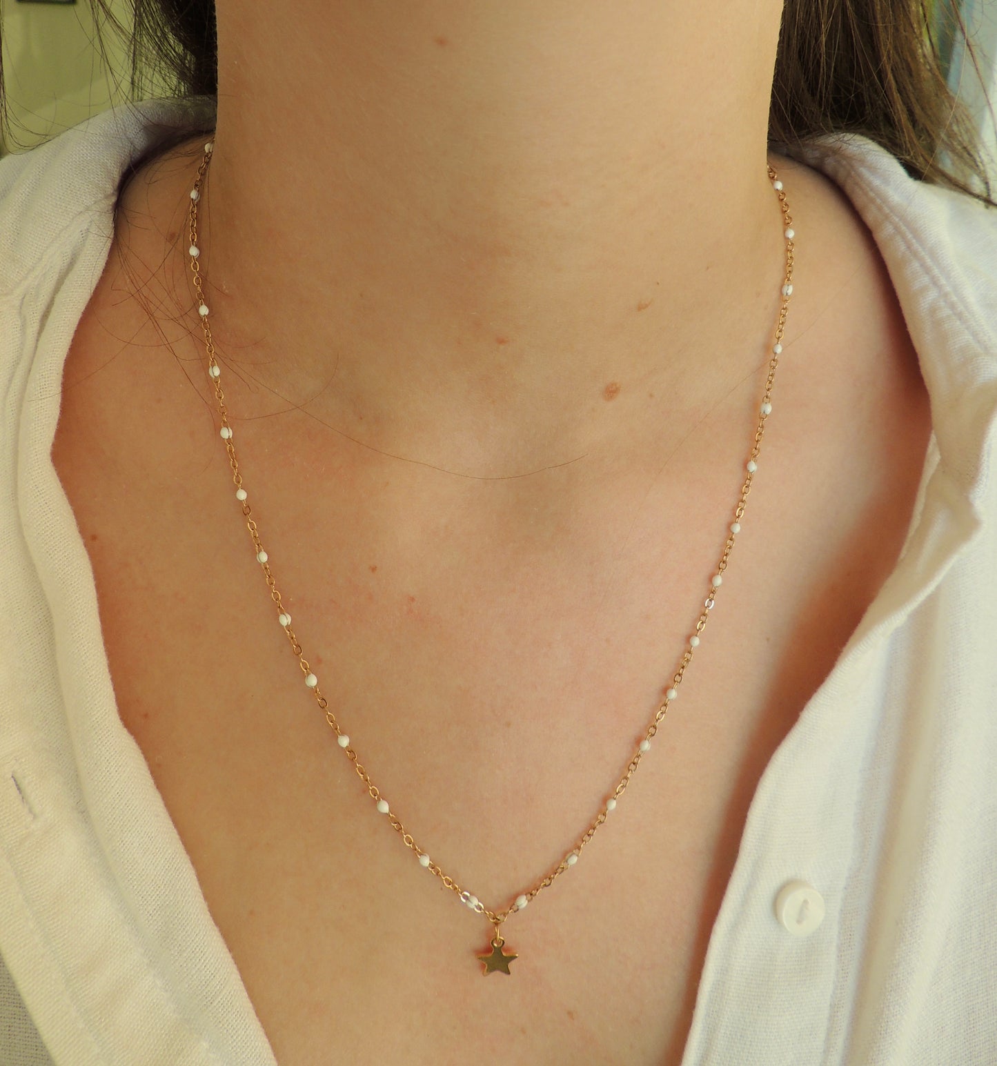 Margaret | Sautoir doré personnalisable