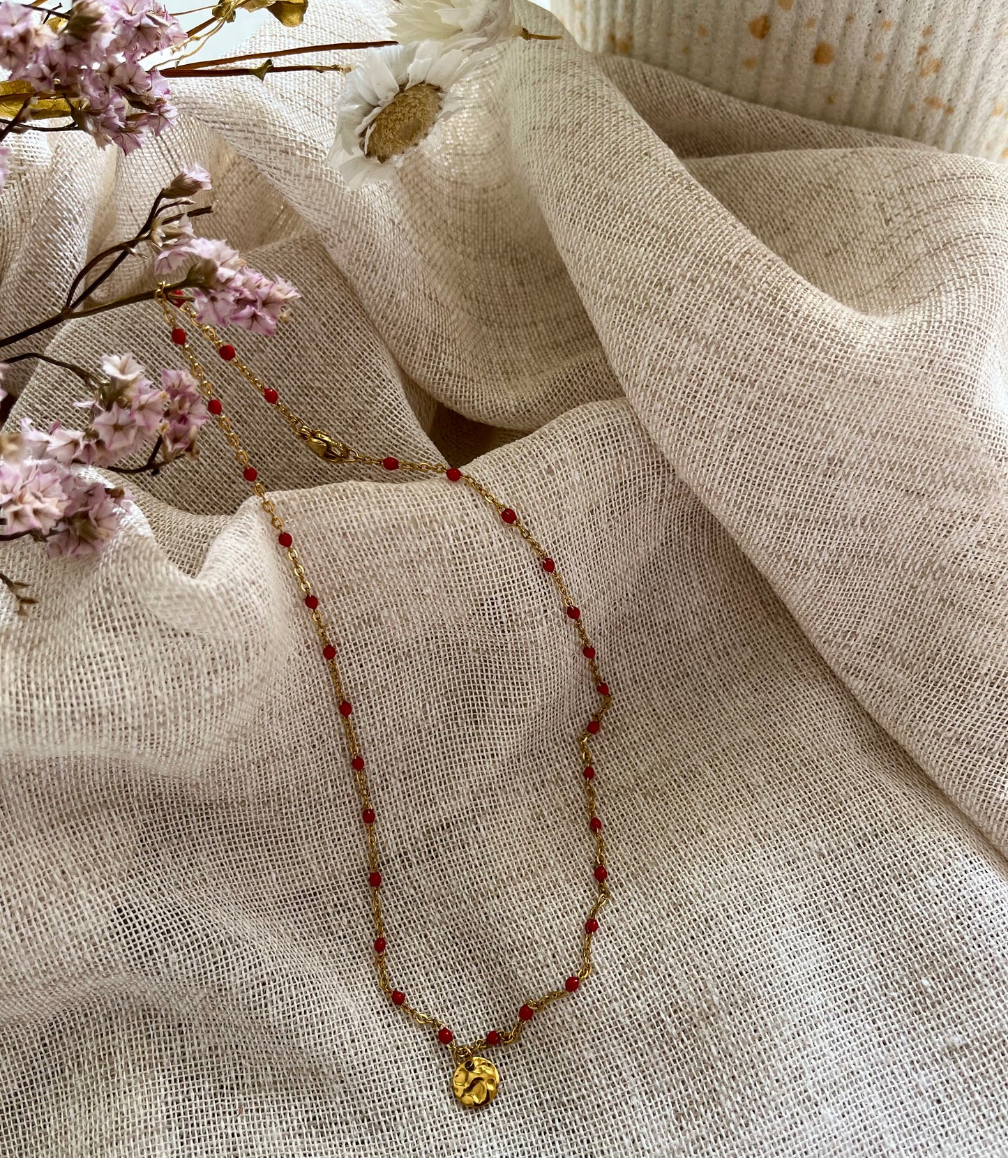 Anna | Collier doré personnalisable