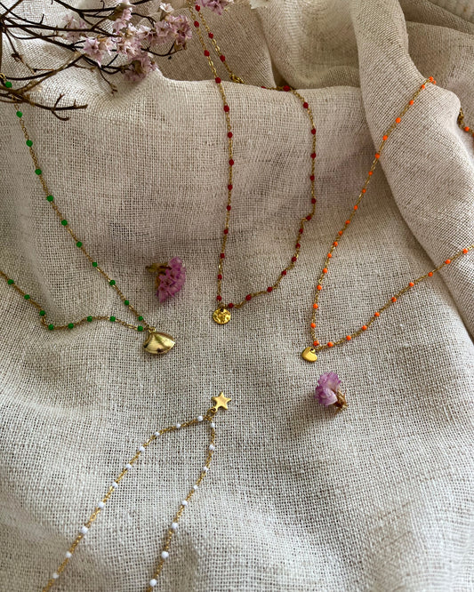 Anna | Collier doré personnalisable