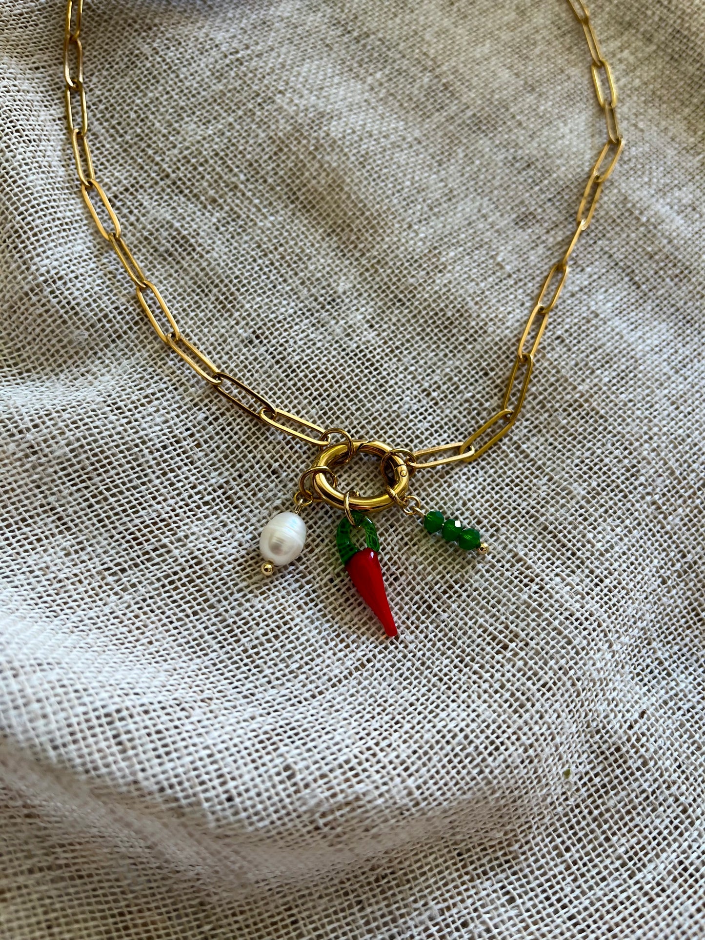 Charlotte | Collier avec breloques