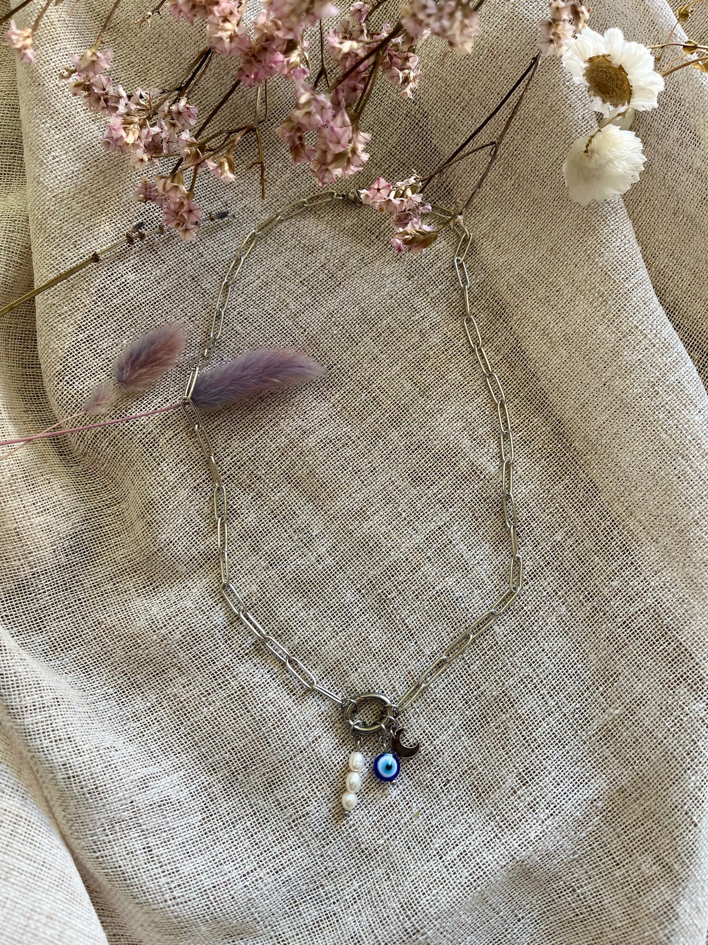 Albane | Collier avec breloques