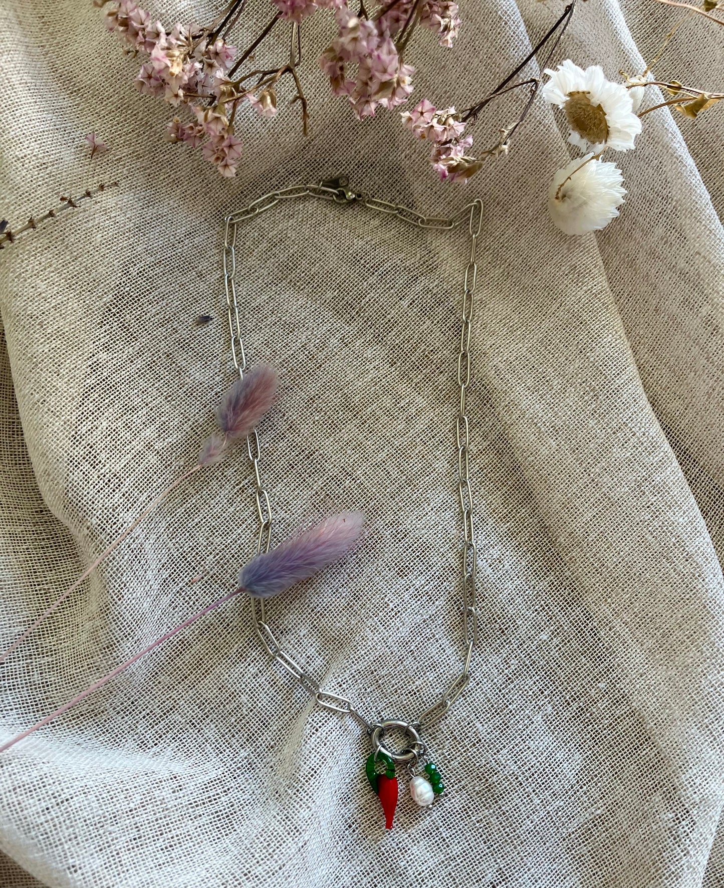 Charlotte | Collier avec breloques