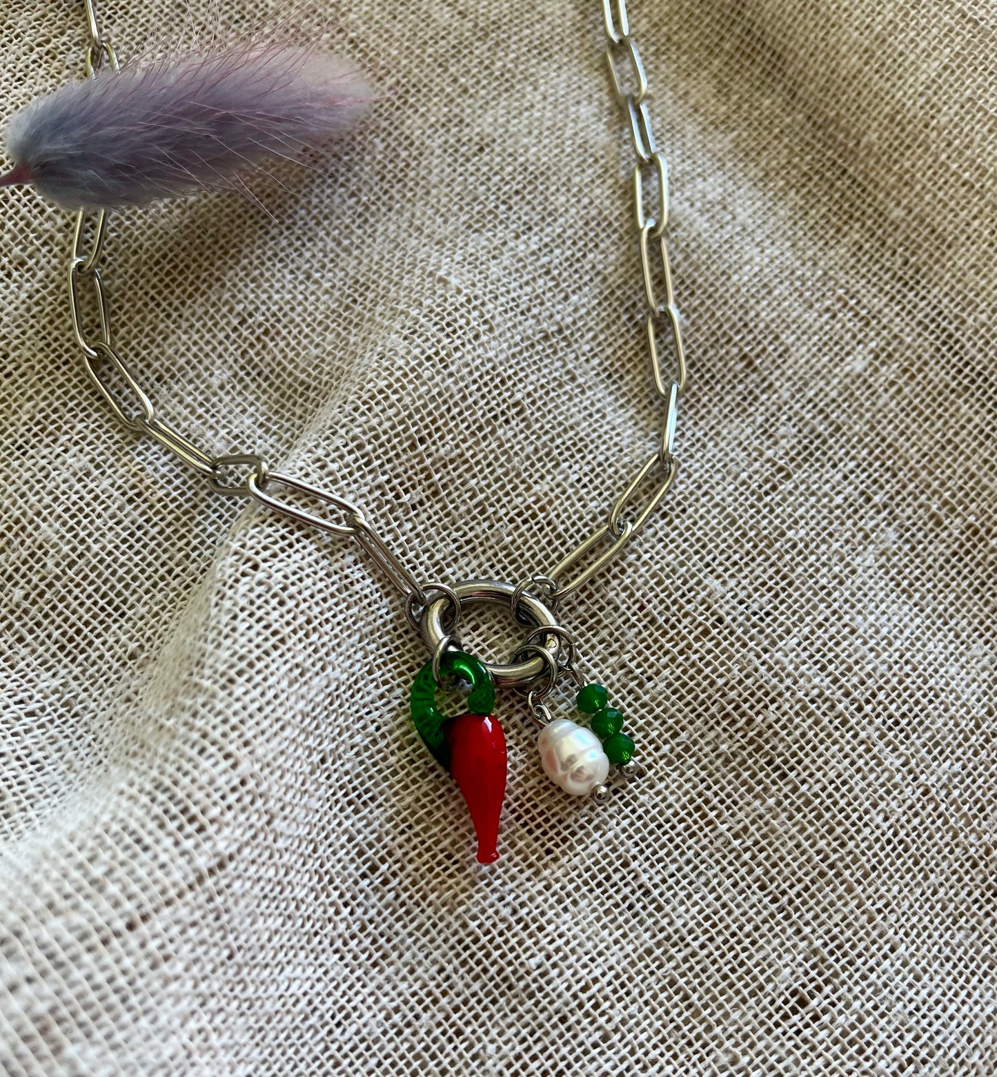 Charlotte | Collier avec breloques