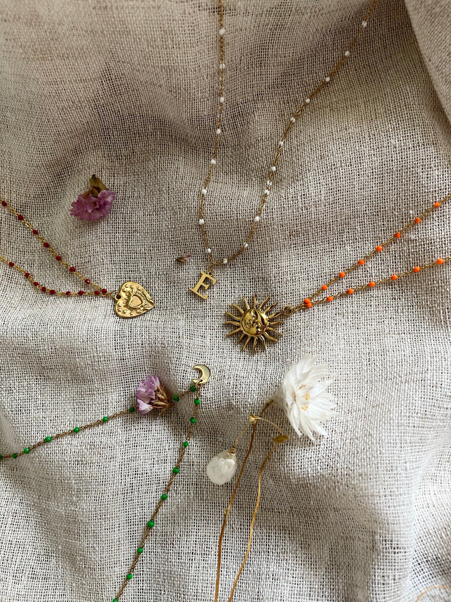 Margaret | Sautoir doré personnalisable