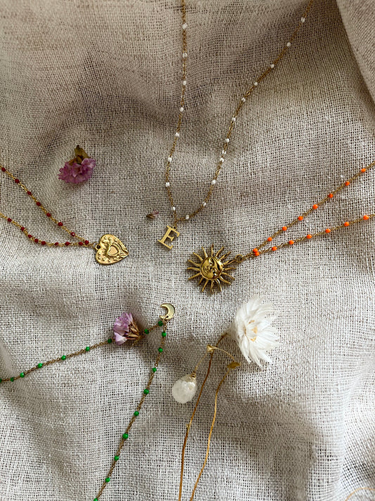 Margaret | Sautoir doré personnalisable